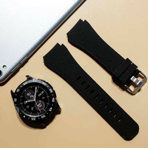 Cinturino di ricambio Samsung Gear S3 Frontier/Classic Huawei watch gt/gt2 amazfit bip - Foto 3 di 6