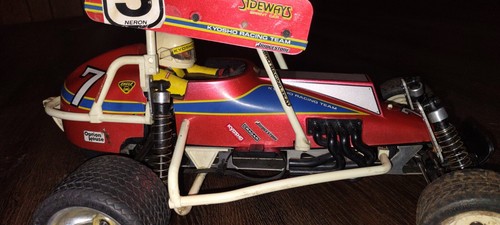 Kyosho Sideways 1/10 Scale Sprint Dirt oval Vintage Roller - Picture 7 of 16