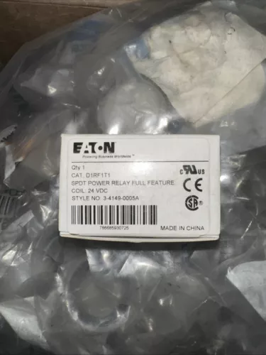 EATON D1RF1T1, EATON, Ice Cube Relay, Spdt, 15A, 24VDC COIL