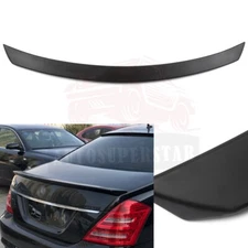 Trunk Spoiler Wing Visor For Mercedes Benz W221 S550 S600 S65 S63 2007-2013