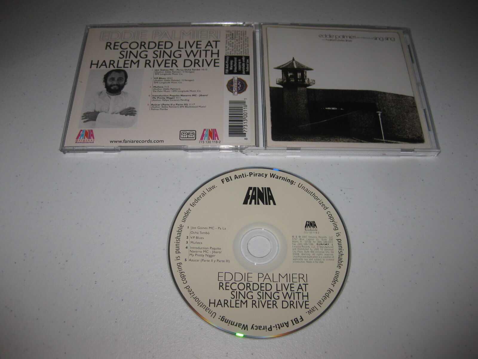 Eddie Palmieri - Recorded Live At Sing Sing - 2007 TICO/FANIA CD Remastered 2022 Regularna zniżka