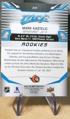 2022-23 Upper Deck MVP NHL Hockey Cards U-Pick Rookies - Picture 27 of 29