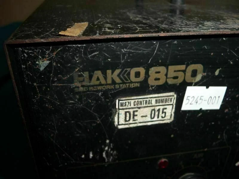 Estación de retrabajo Hakko 850 SMC COMO ESTÁ Foto 3 de 4