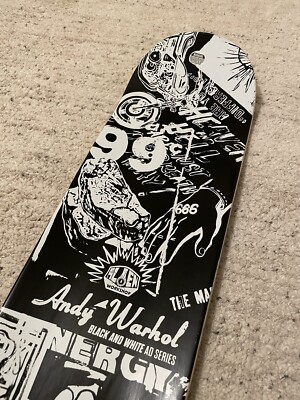 Planche Skate Vintage Alien Workshop Andy Warhol Jason Dill - Édition Rare