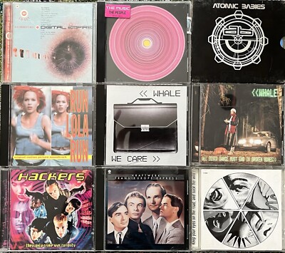 DJs DREAM LOT! RARE 16 CDs Electronica/Dance/Trip Hop/Disco