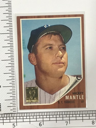 Mickey Mantle 1996 Topps #12 1962 Topps New York Yankees - Picture 1 of 2