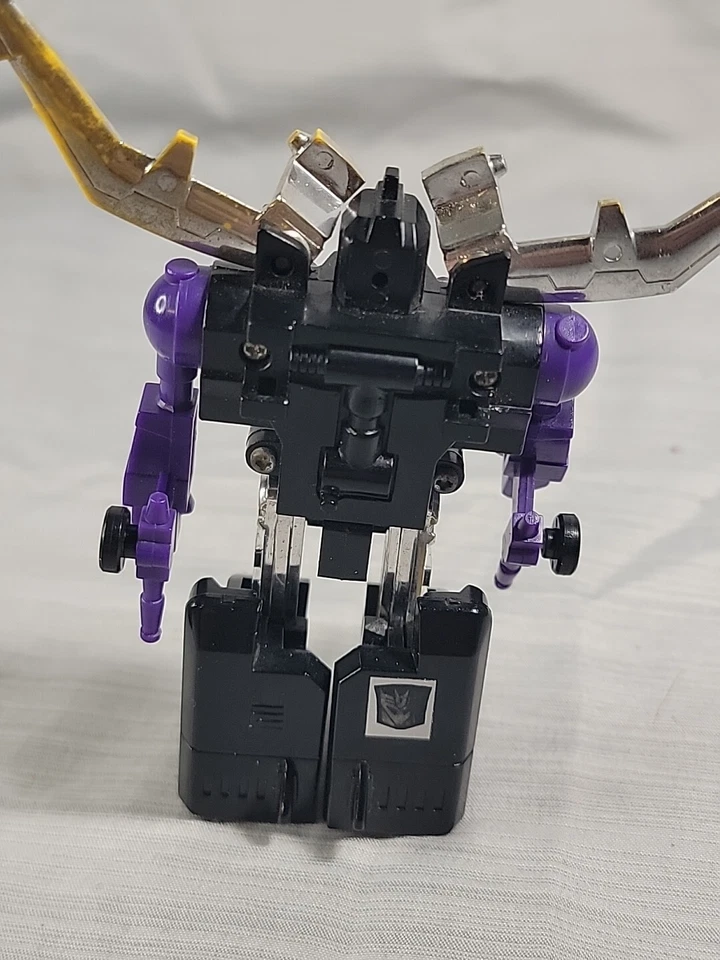 Винтажные Трансформеры ШРАПНЕЛЬ Десептикон G1 Насекомое Неполная Игрушка 80-х - Изображение 4 из 4