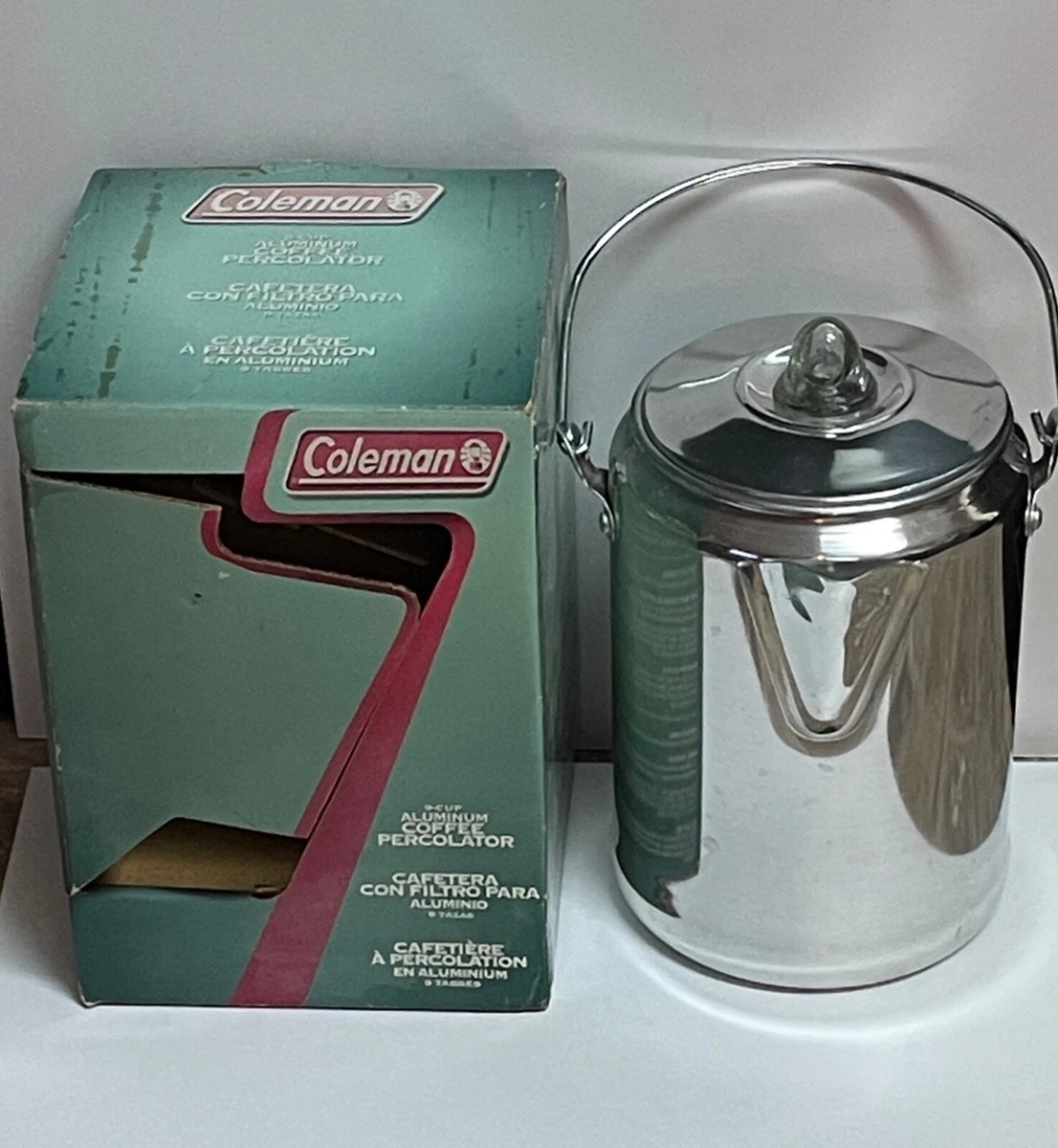 Coleman 9-Cup Aluminum Coffee Pot 