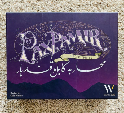 Pax Pamir 2nd Edition Deluxe w/ metal coins and sleeved cards