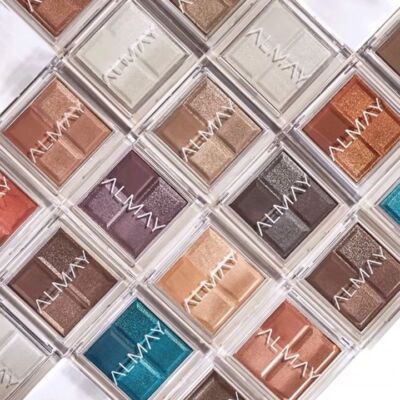 Almay Squad Lidschatten. Ein Farbton - 4 Ausführungen - Matt, Metallic, Satin, Glitzer