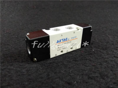 1PCS 5 way 2 position 1/8'' BSPT Double Air Piloted Pneumatic Valve 4A120-06 New
