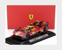 1:43 Burago Ferrari 499P #50 Winner Le Mans 2024 Fuoco Molina +Showc.Bu36316-50