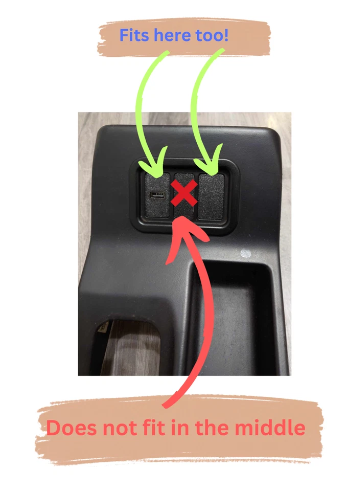 Cargador rápido USB BMW Z3 Facelift (1999-2001) - Cubierta de botón Foto 2 de 2