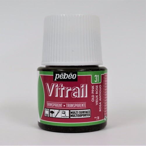 PEBEO VITRAIL - GLASS PAINTS - 45ml and 250ml Bottles - Huge Color Range - Picture 11 of 41