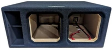 12" KICKER SOLOX L7X DUAL SOUND MEKANIX Subwoofer Enclosure Box Made In USA