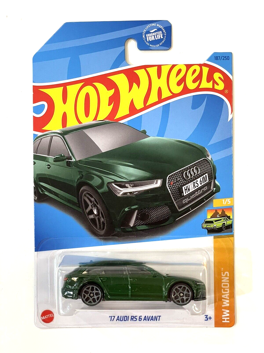 2023 Hot Wheels #187 Green 2017 Audi RS6 Avant HW Wagons | eBay