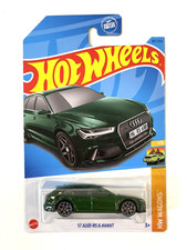 2023 Hot Wheels 187 Green 2017 Audi RS6 Avant HW Wagons