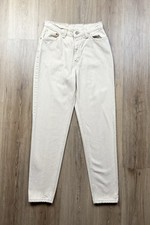 VINTAGE Levi s 512 Slim Fit Jeans Size 11 Med Women s Tapered USA Beige