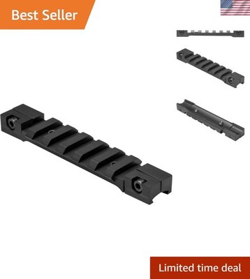 AK Side Rail Optics Mount: 3/8 Dovetail to Picatinny Rail Adapter for Hunting