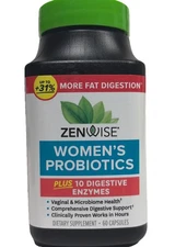 Zenwise - Women’s Probiotics + 10 Digestive Enzymes - 60 Servings |EXP 4/26|
