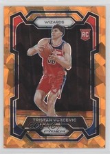 2023-24 Panini Prizm Orange Ice Prizm Tristan Vukcevic #126 1kx5