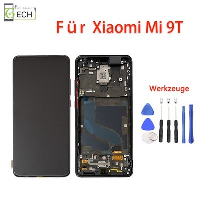 Für Xiaomi Mi 9T / 9T Pro Display LCD (OLED) mit Rahmen Touchscreen