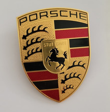 Porsche 911 991 981 997 987 Hood Crest Emblem Badge Deckelwappen 99155921100 New Porsche 911 991 981 997 987 Hood Crest Emblem Badge Deckelwappen 99155921100 New