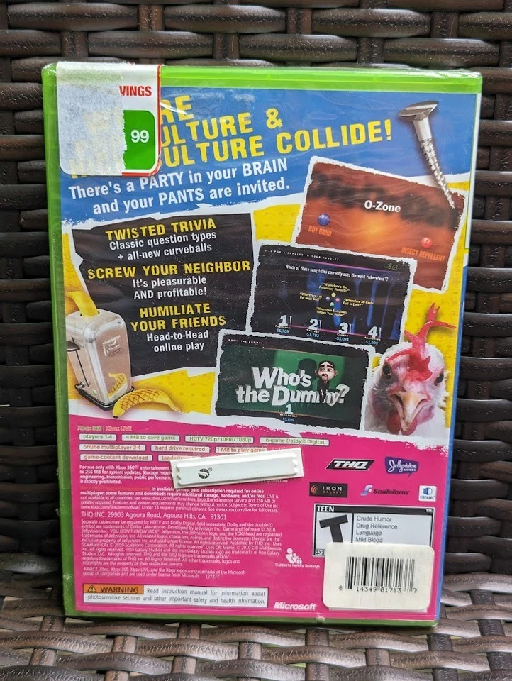 NEW You Don't Know Jack Microsoft Xbox 360 Brand New Sealed Game - Image 3 of 3