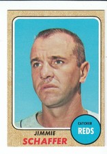 1968 Topps Baseball Jimmie Schaffer #463 (6th Series) NM-