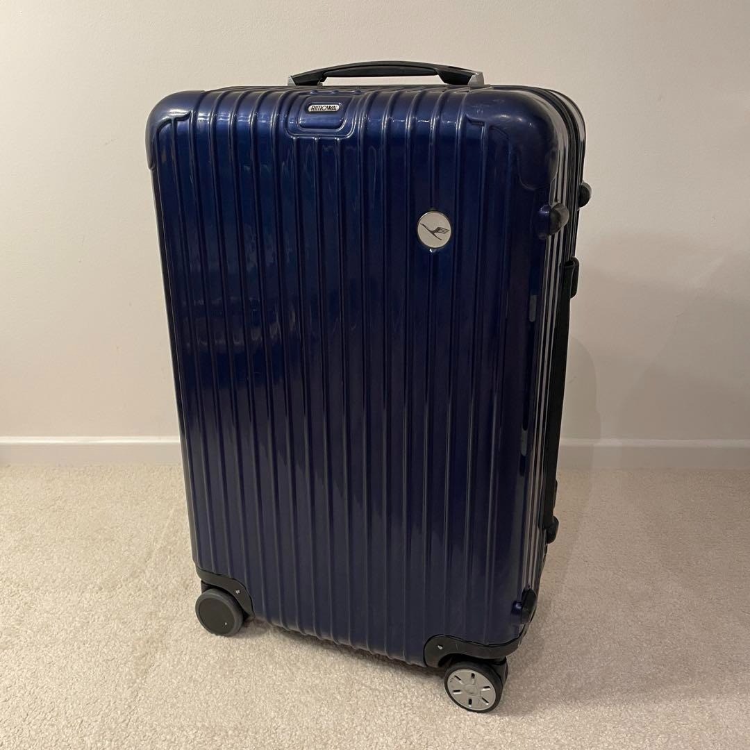 RIMOWA SALSA リモワ サルサ　60L Rimowa Lufthansa Salsa Check-in M 60L Blue 4-wheels Carry