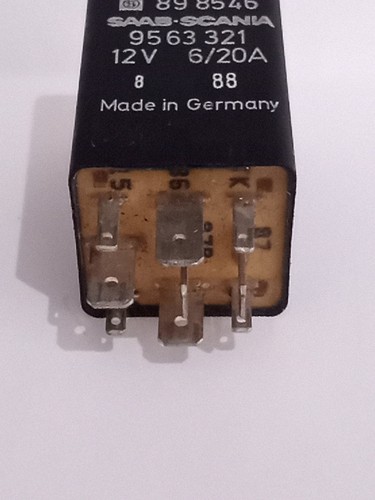 Air conditioning magnetic clutch relay Saab 9000 Scania 9563321 95 63 321 898546 - Picture 7 of 10