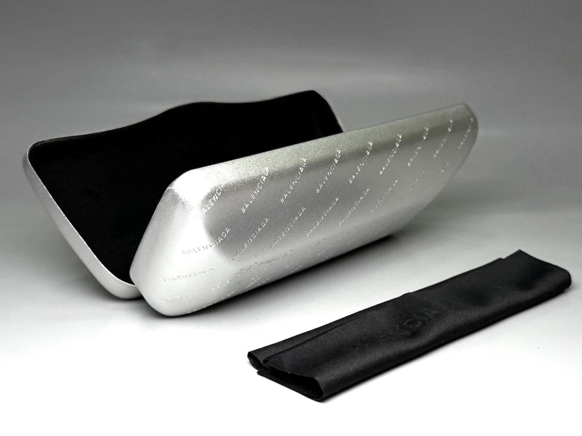 Silver Metal Glasses Eyeglass Cases & Storage for sale | eBay