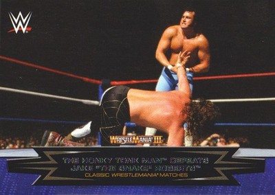 2015 Topps WWE Road to WrestleMania Classic WM Matches Inserts Pick from List