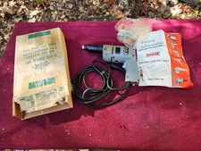 Vintage Sioux No.262 Electric Screwdriver w/Adjustable Clutch, New Old Stock