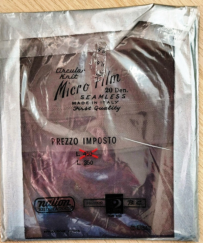 With Love To My Wife Nylon Stockings - Size 9.5 - Image 2 of 2