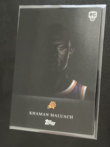 2025-26 Topps Midnight Khaman Maluach Twilight RC Rookie #TL-15 Suns