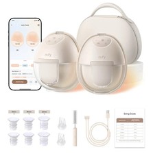 Eufy S1 Pro Hands-Free Wearable Heated Breast Pump - Open box but NOT used