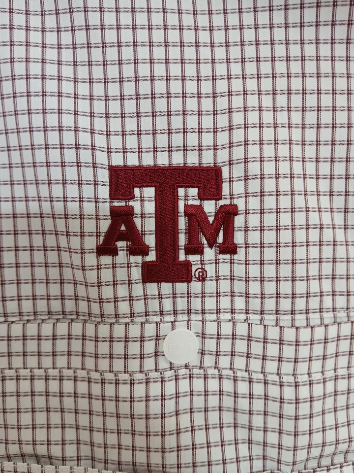 Camisa Texas A&M Aggies Para Hombres Granate NCAA Fútbol Columbia PFG Super Tamiami Foto 2 de 4