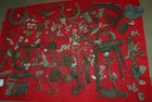 HUGE LOT OF DUG CIVIL WAR RELICS Bullets Pocket Knives Canister Shot Horse Shoes