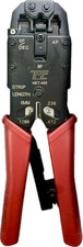 Network LAN 4P 6P 8C Crimper Stripper Cutter Ratchet Tool RJ11/RJ12/RJ22/RJ45