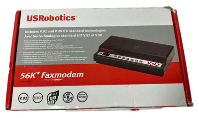US Robotics 56K Modem Faxmodem 5686G USR5686G 56 Kbps Modem New Open Box