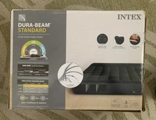 Intex  Dura-Beam Standard Expedition Series 10" Full Size Airbed W/Pump