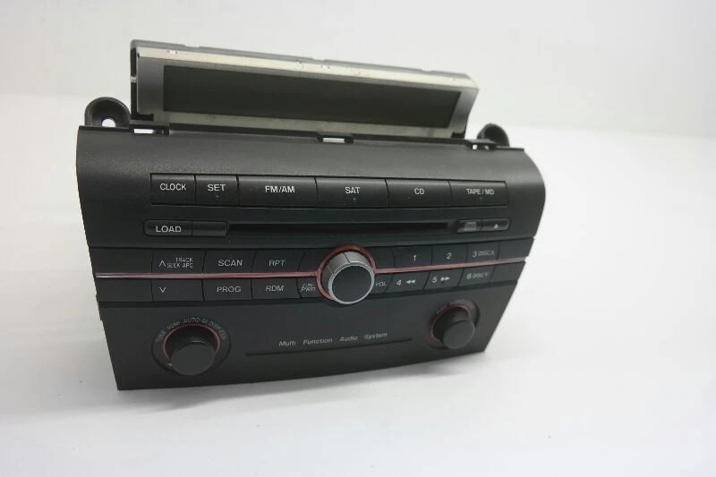 05 2005 MAZDA 3 RECEPTOR SINTONIZADOR DE RADIO AM FM CD CON PANEL DE AJUSTE Foto 3 de 4