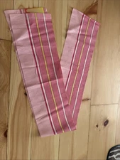 TEXUBA Traditional Japanese Kaku OBI Kimono Belt Sash Strap Pink