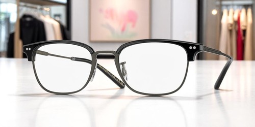 Gafas de sol para hombre OLIVER PEOPLE OV5468 1005 Kesten antiguas negras peltre 49 mm