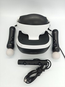 Sony PlayStation 4 PS VR 1 Bundle  Camera + Official Headphones Fully Tested