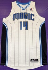 Authentic Jameer Nelson #14 Orlando Magic Adidas REV30 Jersey 23” Pit 2 Pit