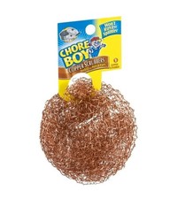 Chore Boy Copper Scrubbers Pure Copper Scrubbing Pad For Pots and Pans, 1 Pc