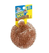 Chore Boy Copper Scrubbers Pure Copper Scrubbing Pad For Pots and Pans, 1 Pc  