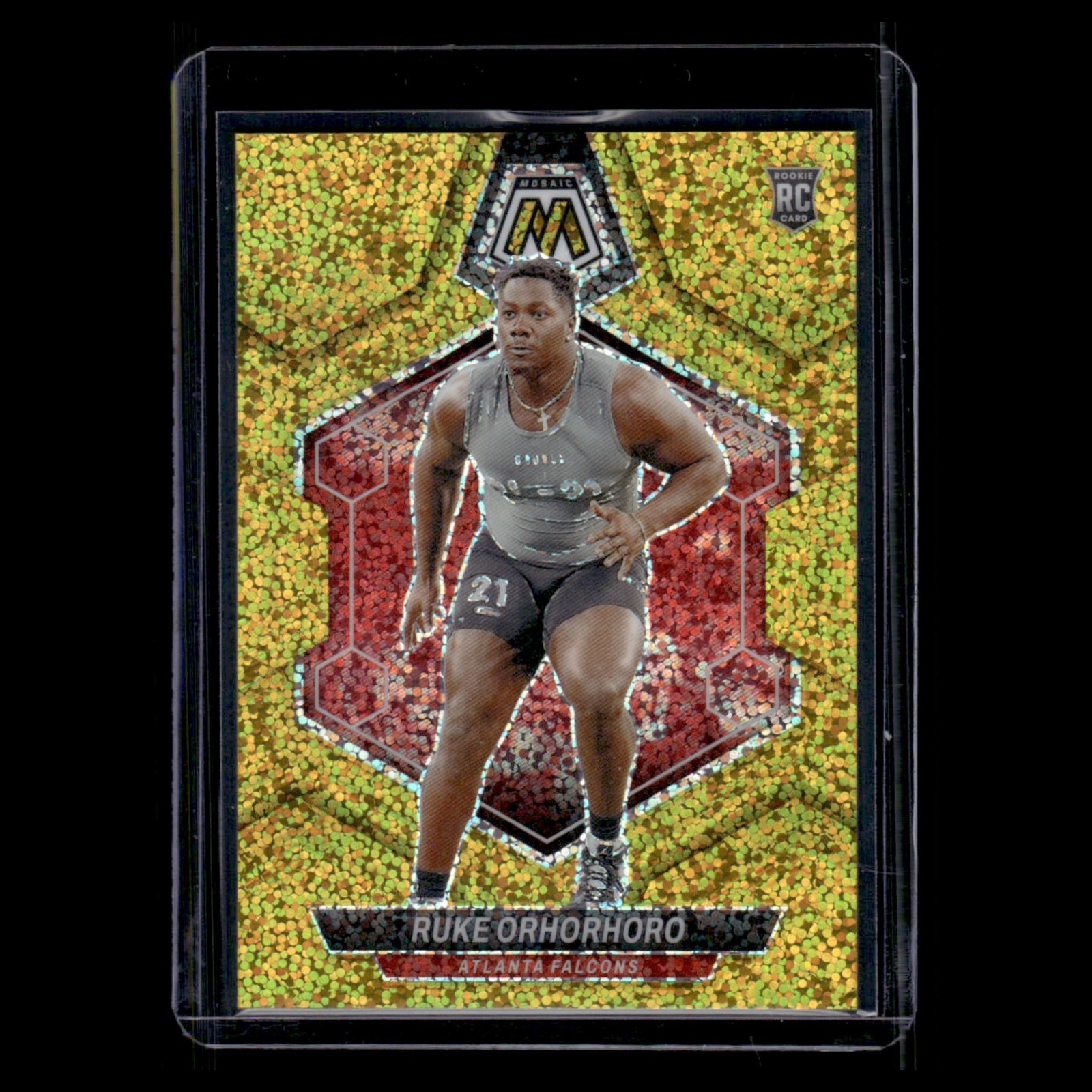 Ruke Orhorhoro Panini Mosaic #335 Gold Sparkle